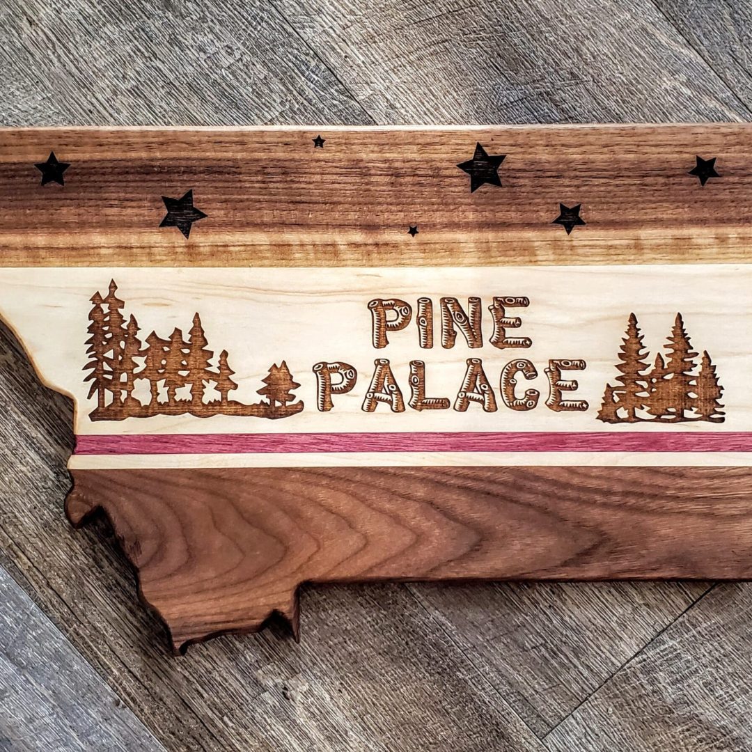 Pine Palace Cutting Board